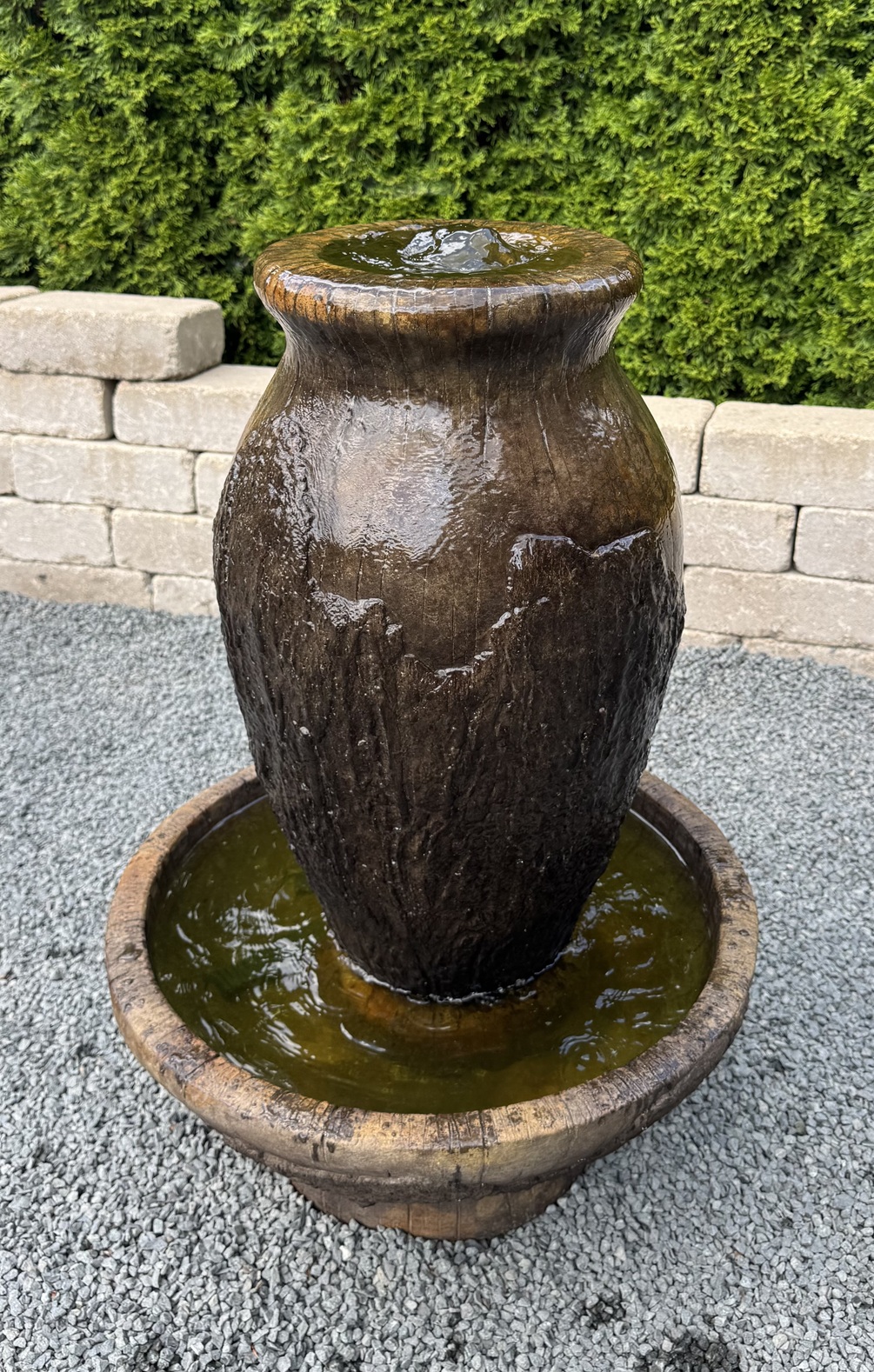 Cypress Urn Fountain