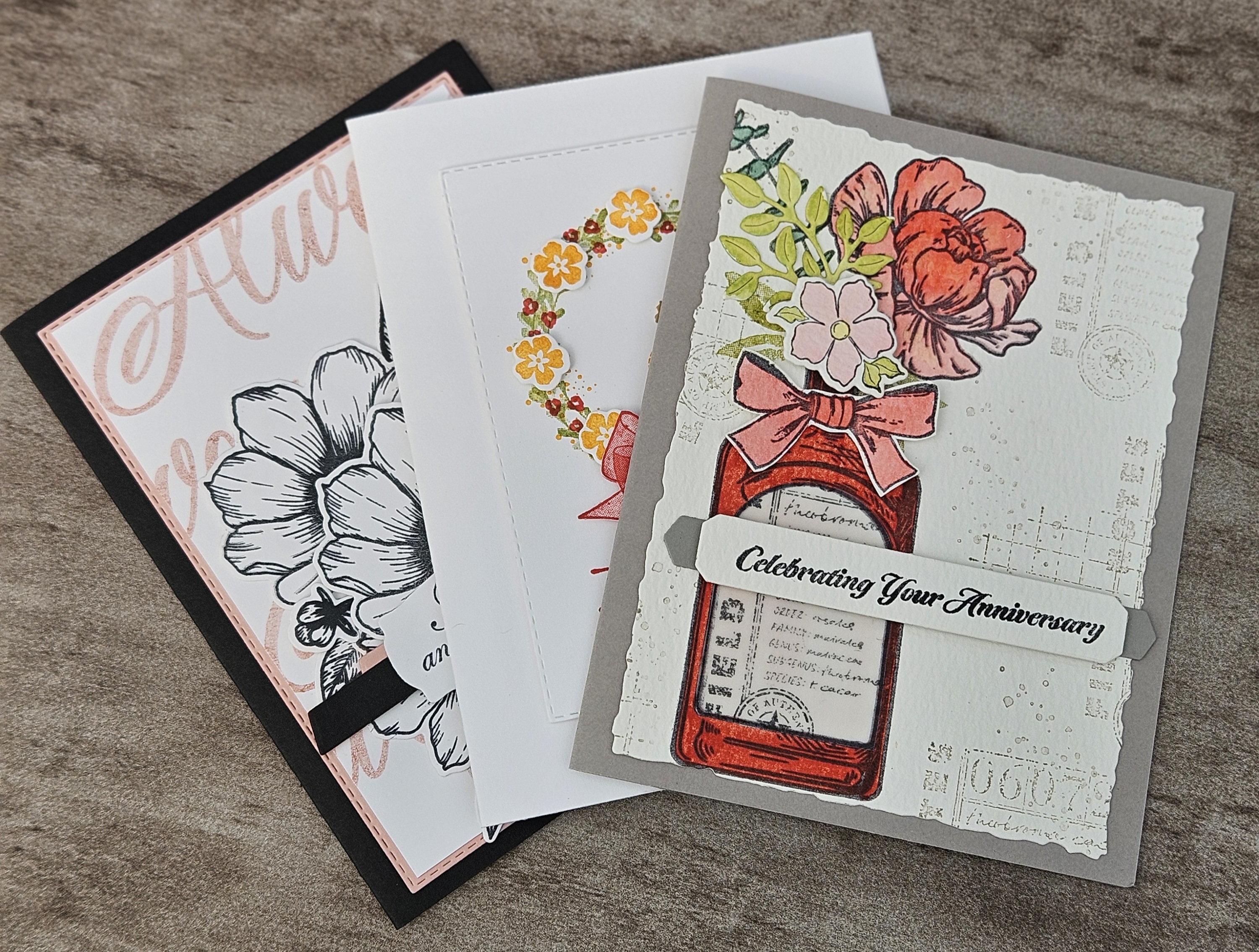 Handmade Anniversary Cards