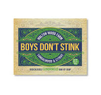 Boys Don't Stink Bar Soap