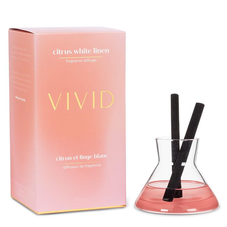 Citrus White Linen Modern Diffuser