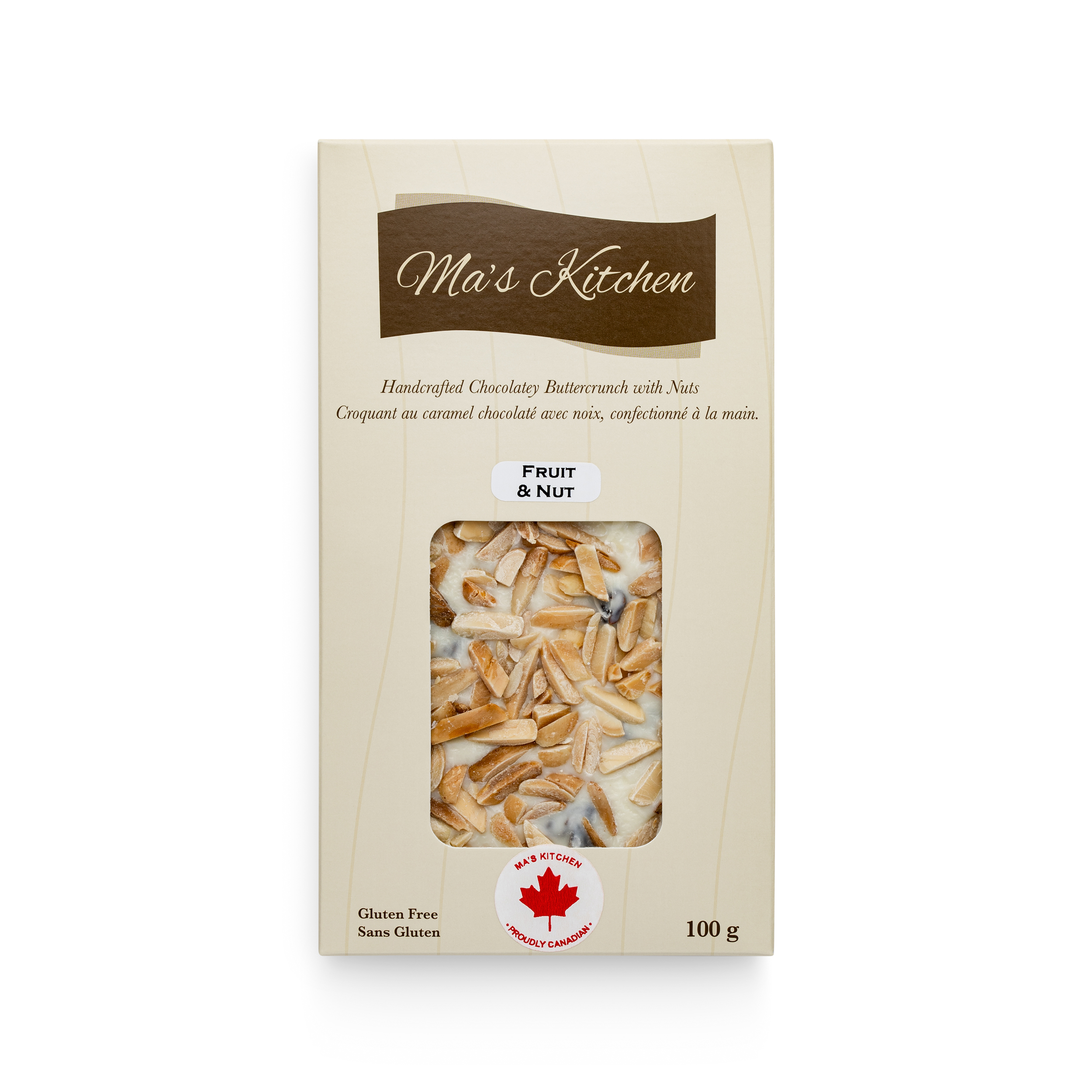 White Chocolate Buttercrunch<br/> Fruit and Nut