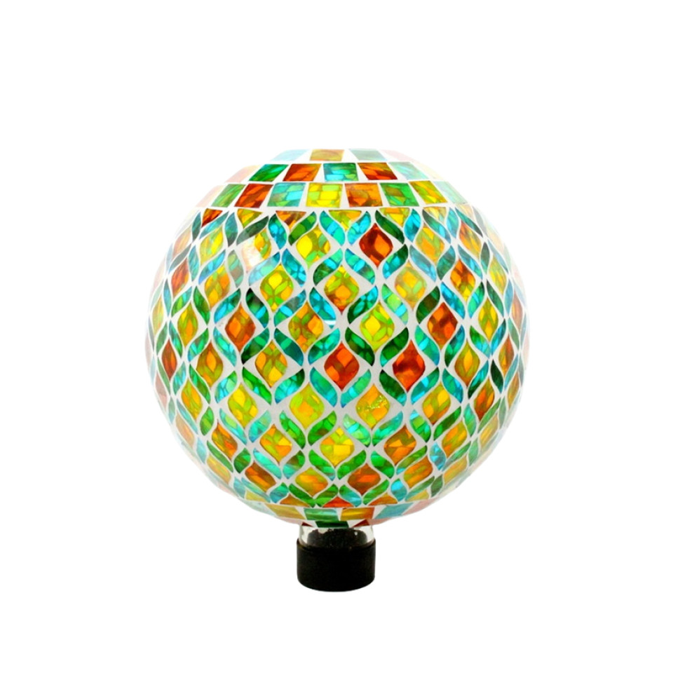 Solar Mosaic Gazing Ball