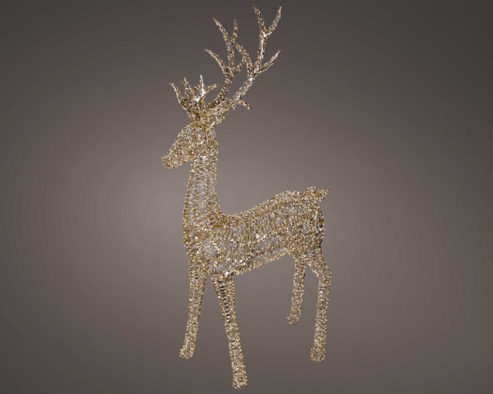 Large Micro LED reindeer