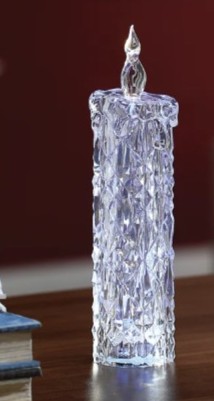 Med LED Crystal Candles