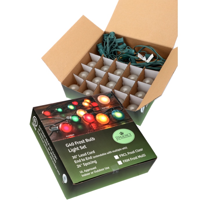 G40 Frost Bulb Light Set