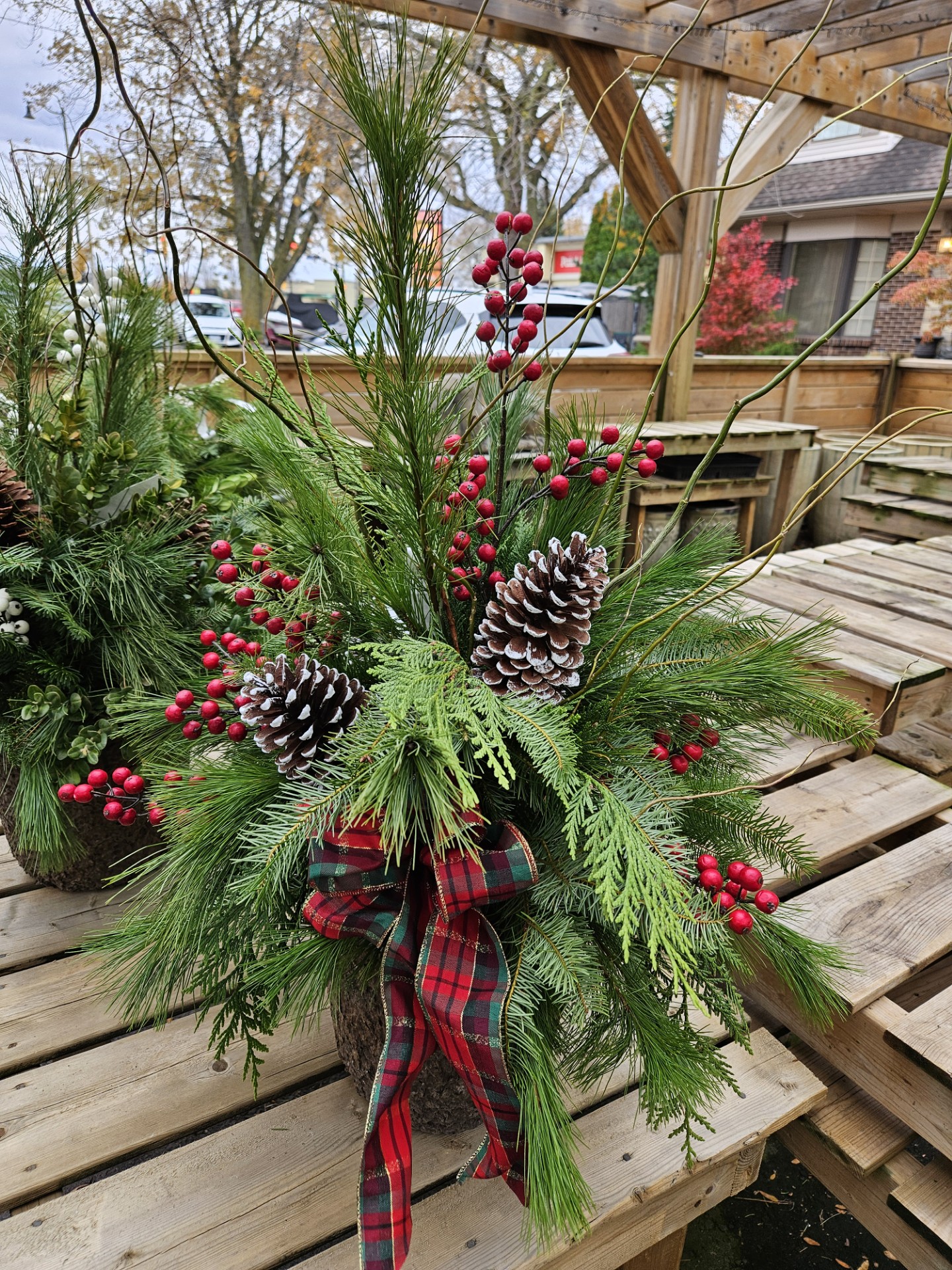 Holiday Urn Arrangments