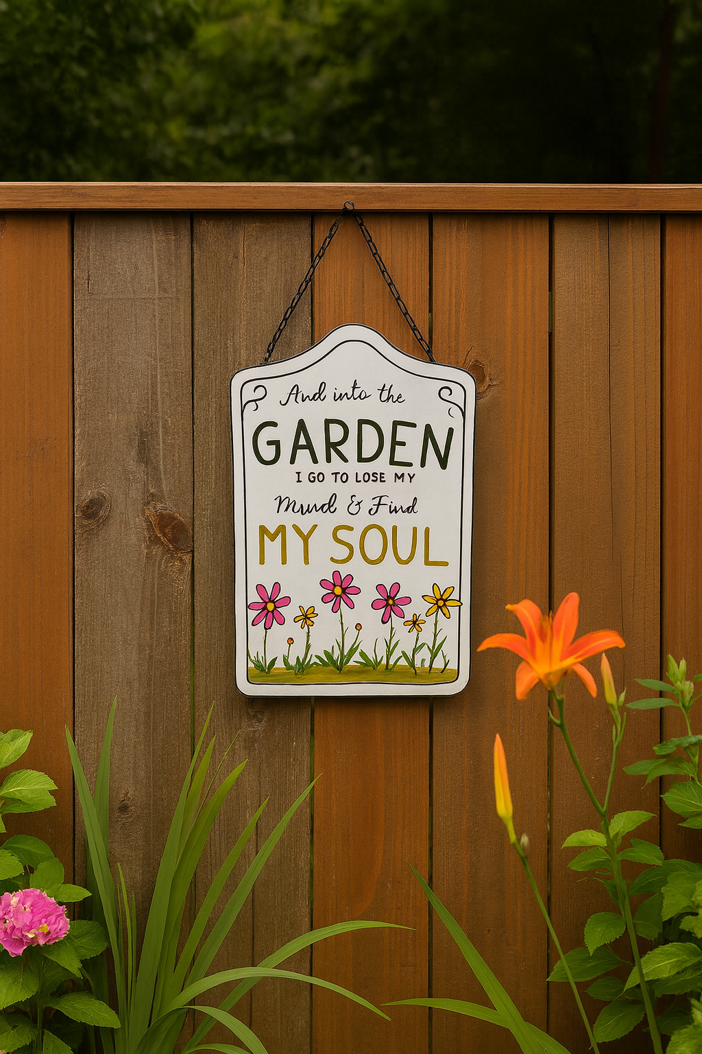 Welcome Wall Decor in garden.jpg.png