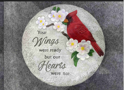 Cardinal Stepping Stone